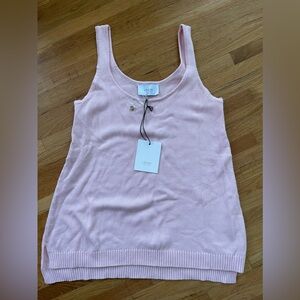 NWT Legoe Heritage Blush Pink Knit Maternity Tank
